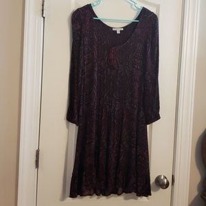 Darling Black Flippy dress American Eagle Outfitte